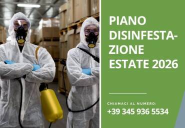 Piano disinfestazione estate 2026: la protezione completa